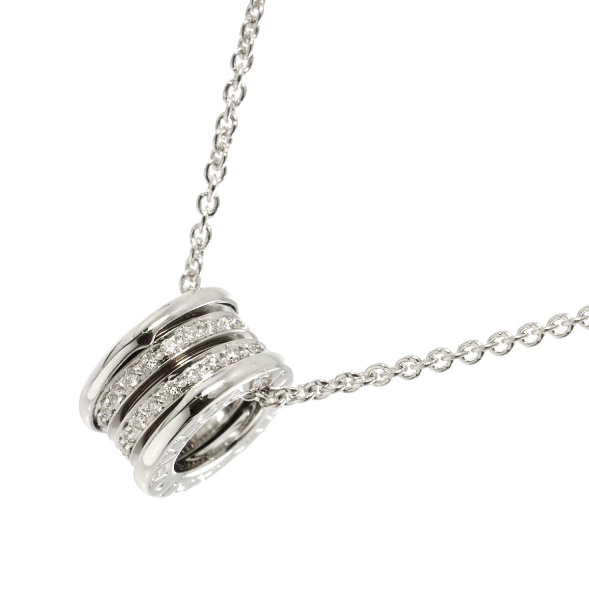 B-ZERO1 Diamond Necklace 18K WG White Gold 750