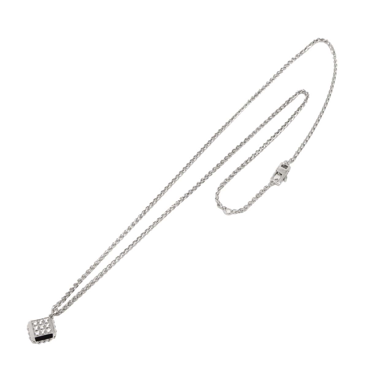 Pendentif Diamond Necklace 18K WG 750