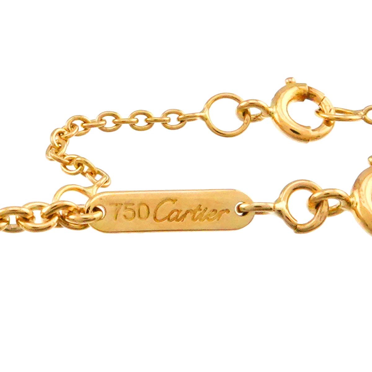 Chain Necklace 18K YG Yellow Gold 750