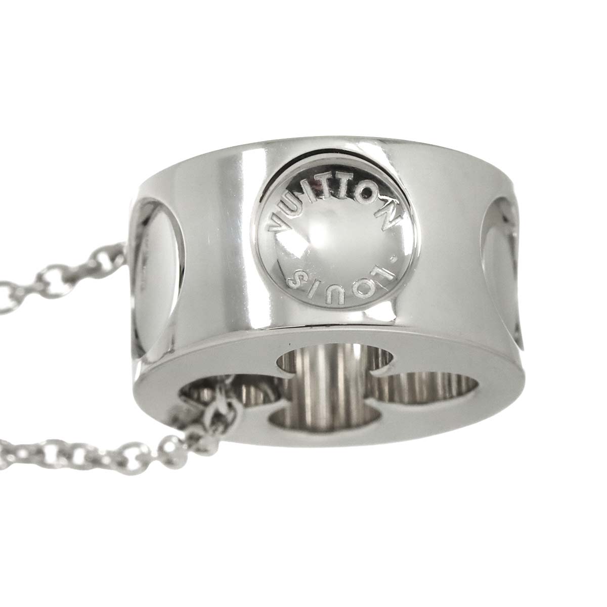 Pendentif Empreinte GM Necklace 18K WG 750