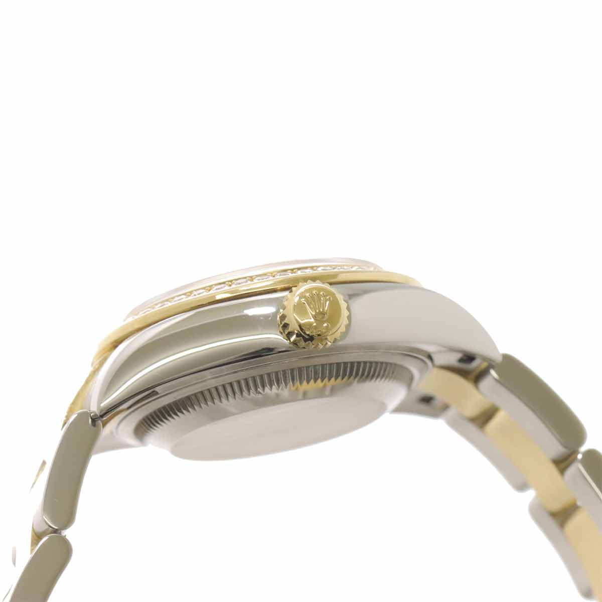 Datejust 279383RBR Random 750 YG Diamond Silver Dial Ladies