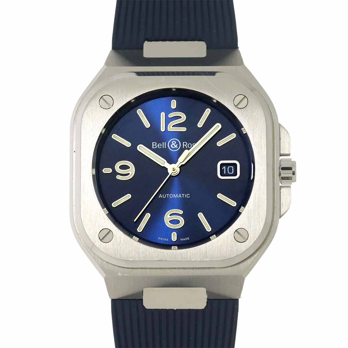 BR05 BLUESTEEL BR05A-BLU-ST/SRB Automatic Date Blue
