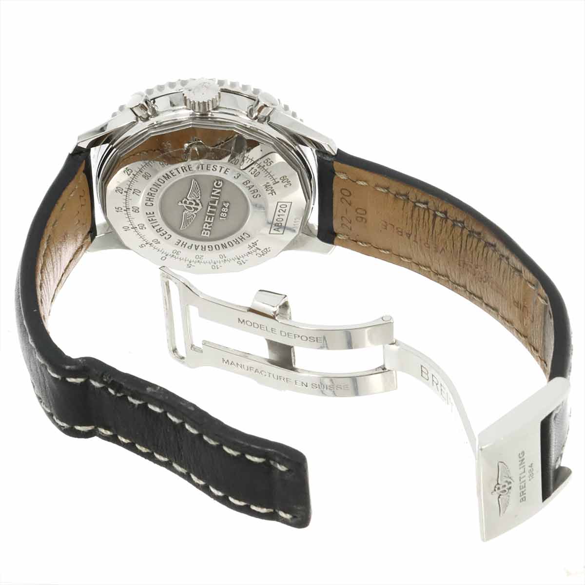 Navitimer 01 AB0120 Chronograph Automatic Black Dial Mens