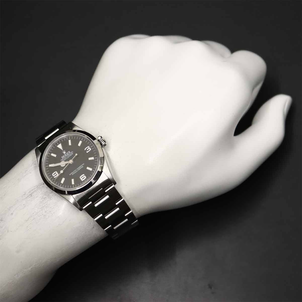 Explorer 1 14270 Serial W Automatic Black Dial Mens Watch