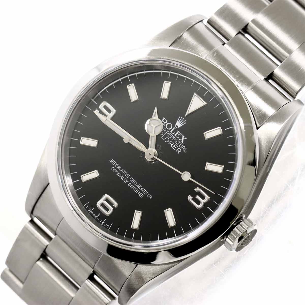 Explorer 1 14270 Serial W Automatic Black Dial Mens Watch