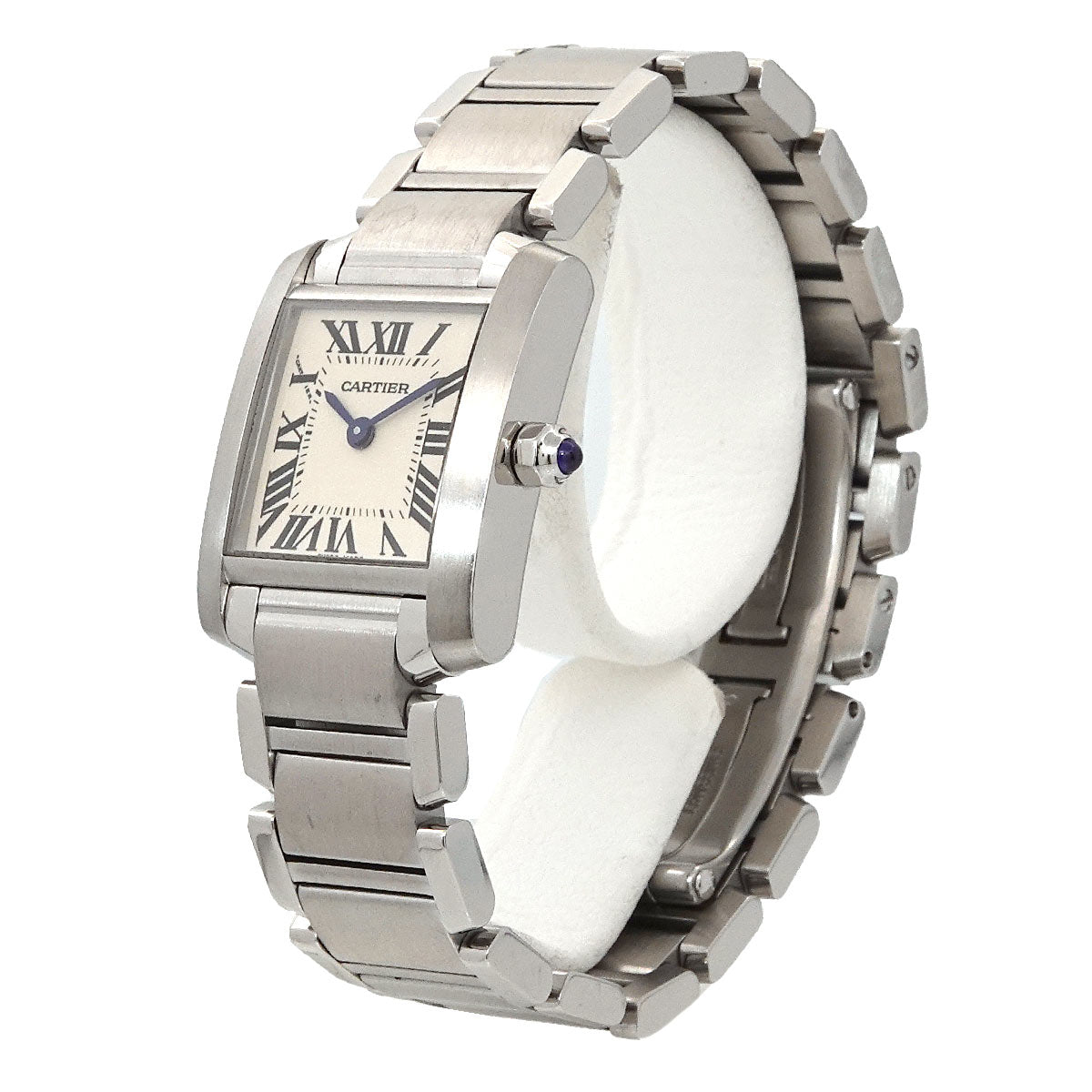 Tank Francaise SM W51008Q3 Quartz Cream Dial Ladies Watch