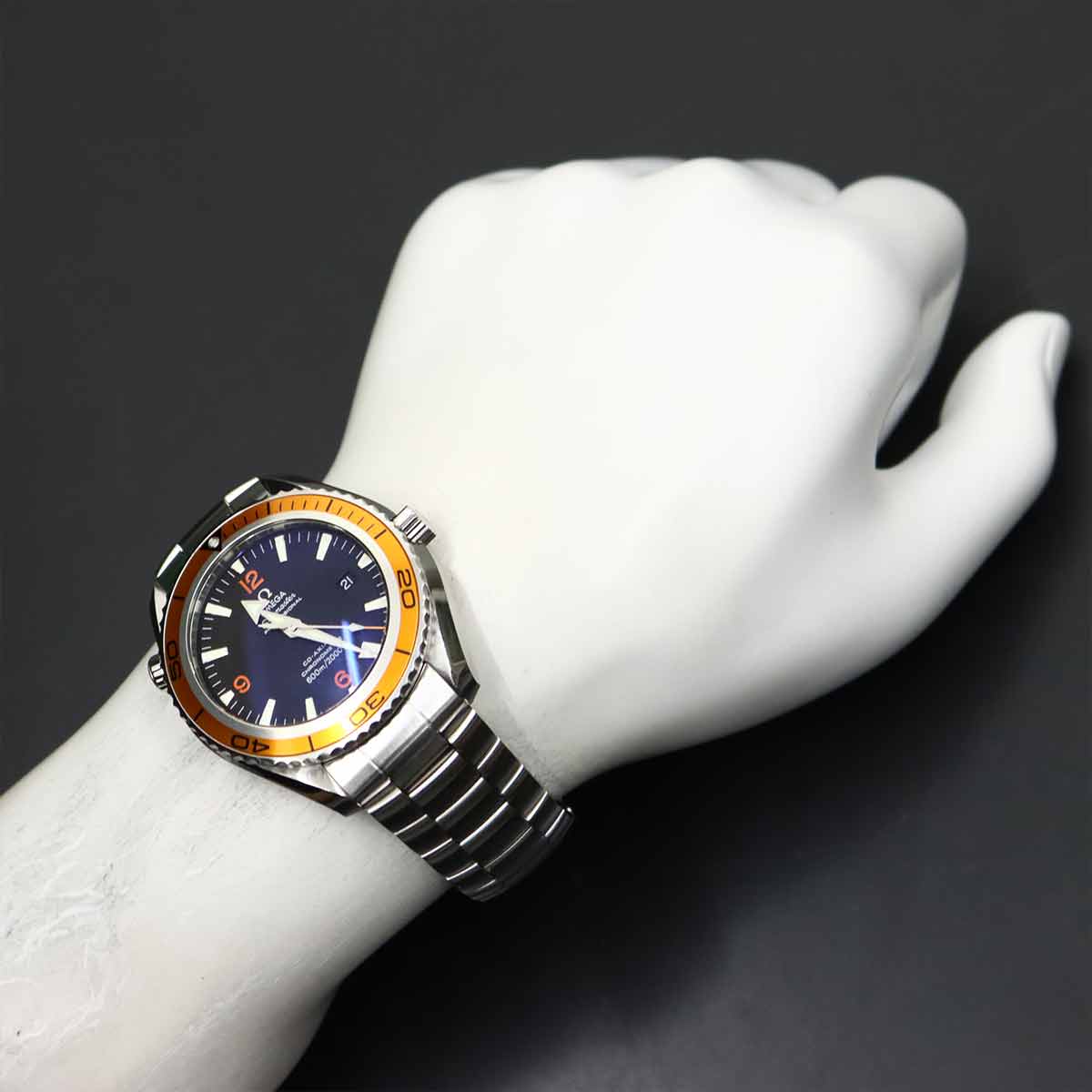 Seamaster Planet Ocean 600M 2208 50 Automatic Black Dial Mens