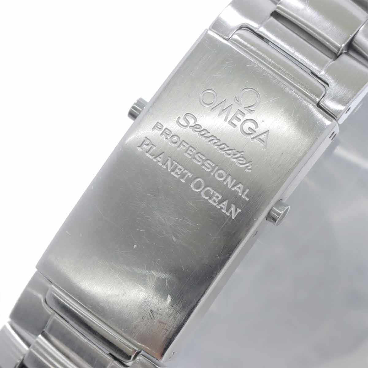 Seamaster Planet Ocean 600M 2208 50 Automatic Black Dial Mens