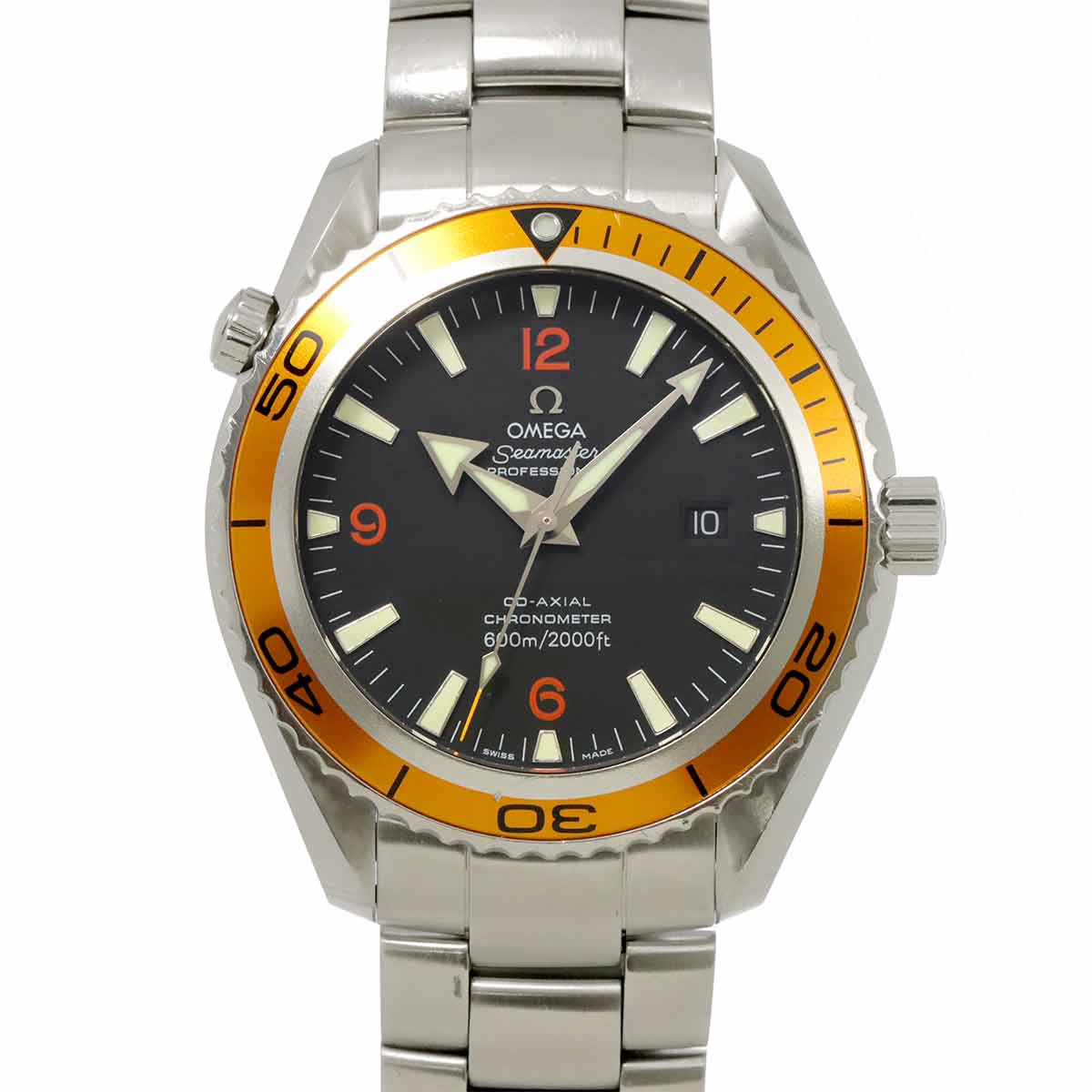 Seamaster Planet Ocean 600M 2208 50 Automatic Black Dial Mens