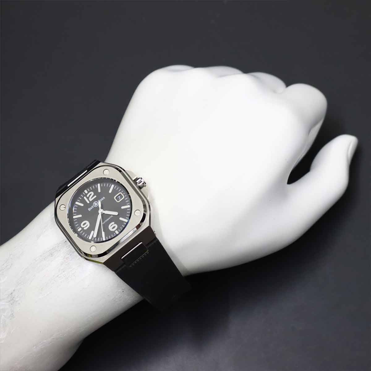 BR05 BLUESTEEL BR05A-BL-ST/SRB Automatic Date Blue