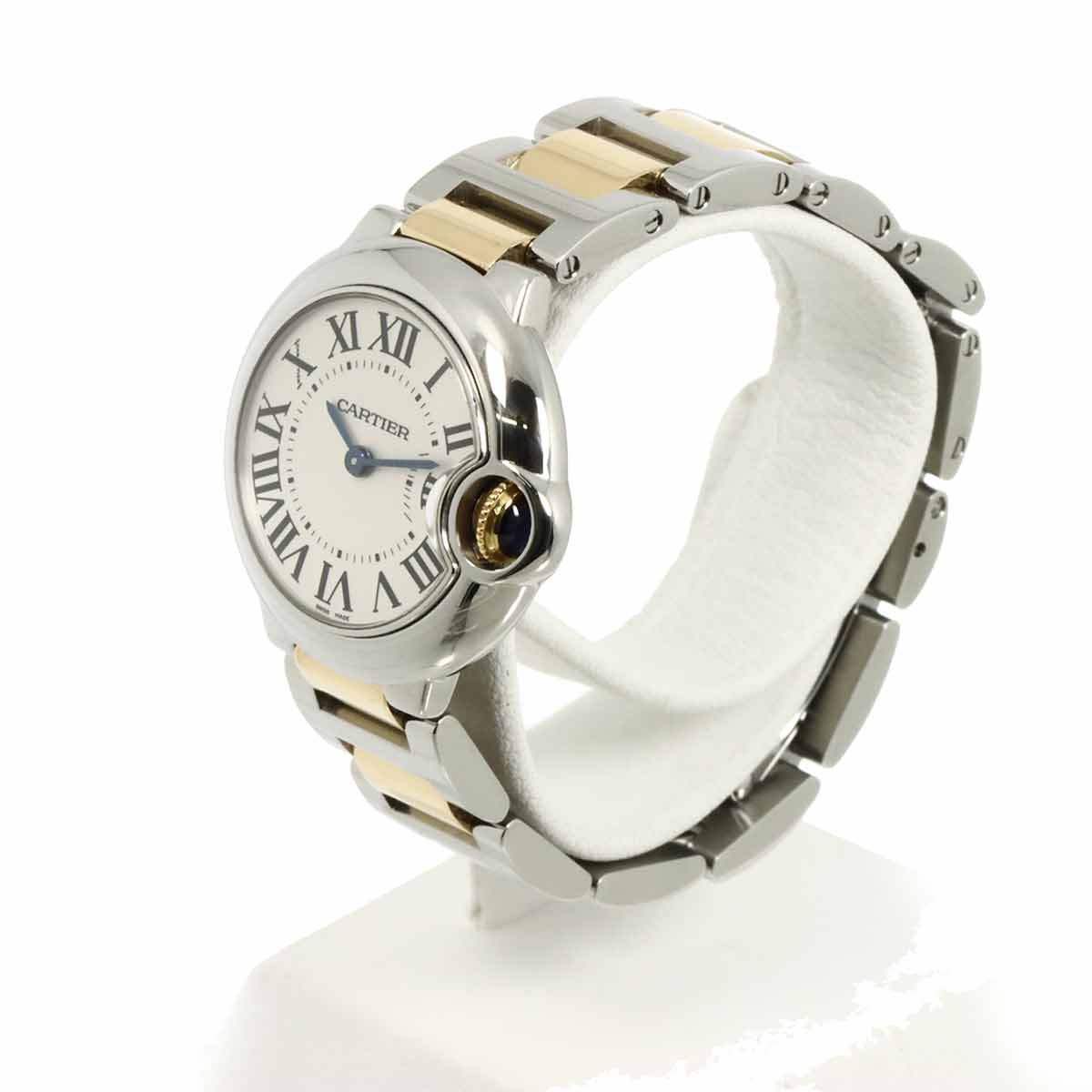 ballon bleu SM W69007Z3 Quartz YG Silver Dial