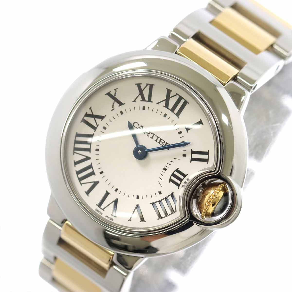 ballon bleu SM W69007Z3 Quartz YG Silver Dial