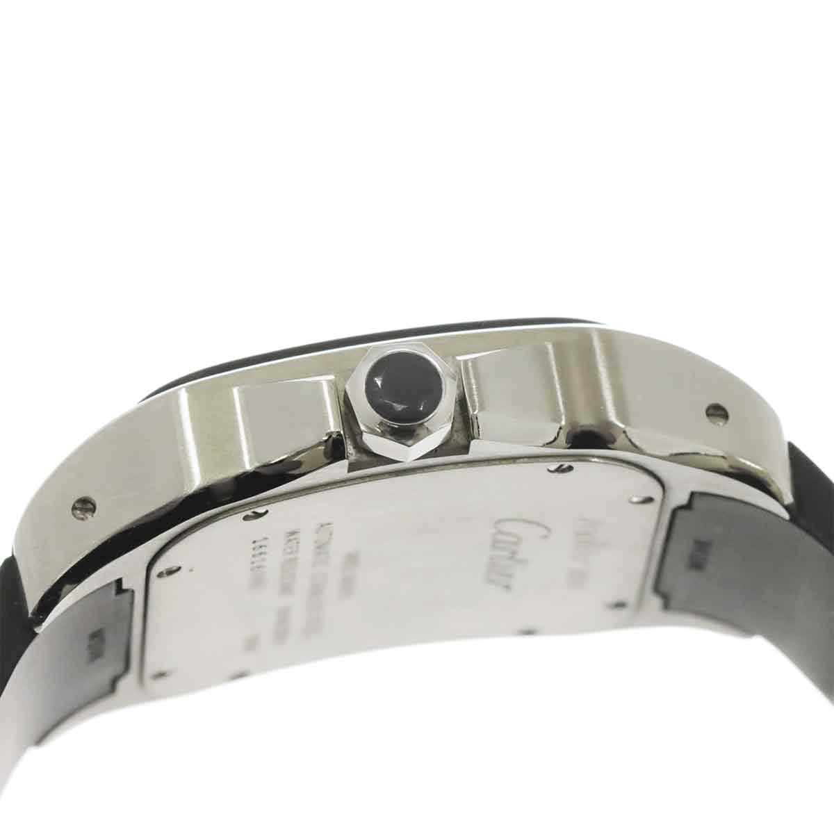 Santos 100 LM W20121U2 Automatic Silver Dial mens Watch