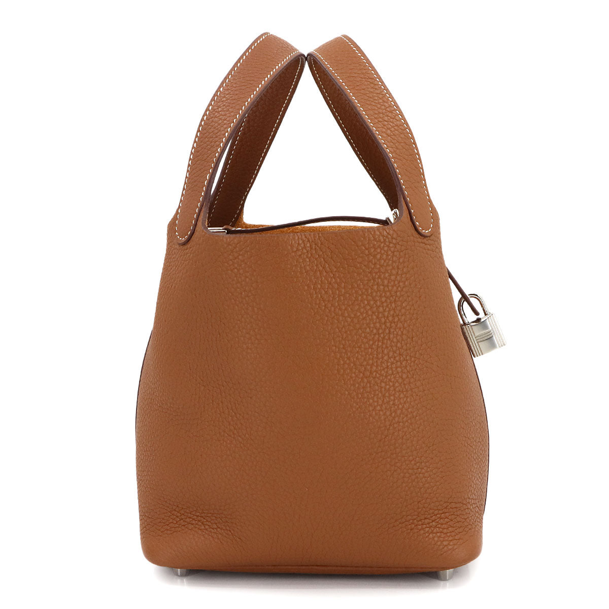 Picotin Lock PM Hand Bag Taurillon Clemence Gold Purse