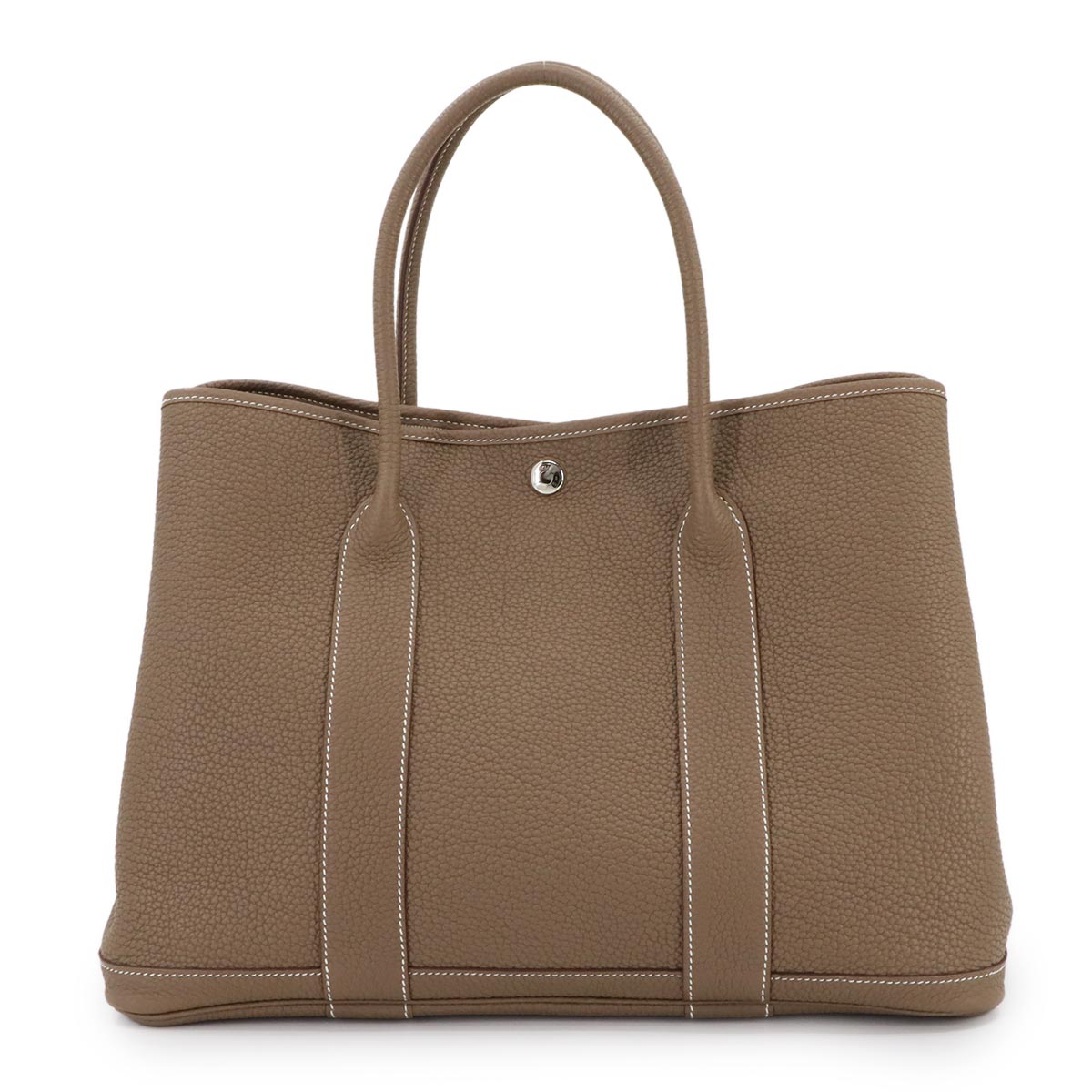 Garden Party 36 PM Tote Bag Negonda Leather Etoupe Purse