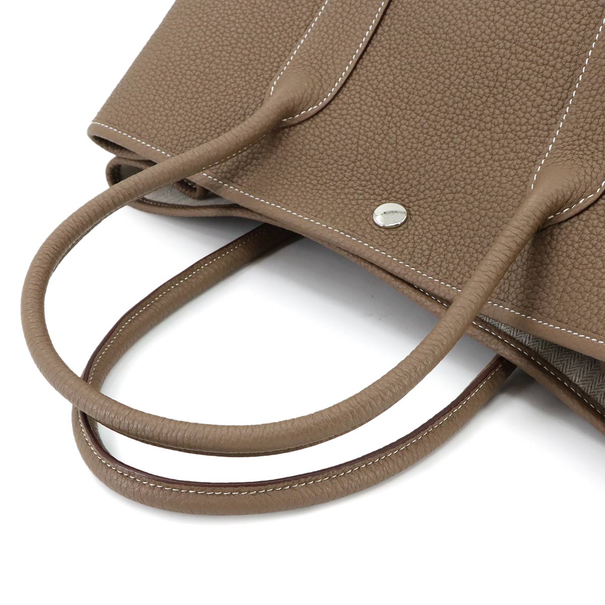 Garden Party 36 PM Tote Bag Negonda Leather Etoupe Purse