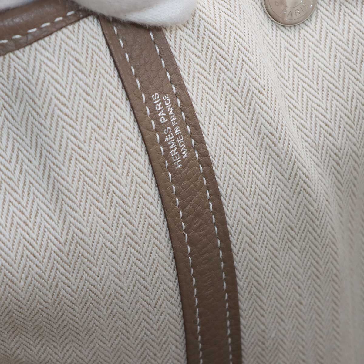 Garden Party 36 PM Tote Bag Negonda Leather Etoupe Purse