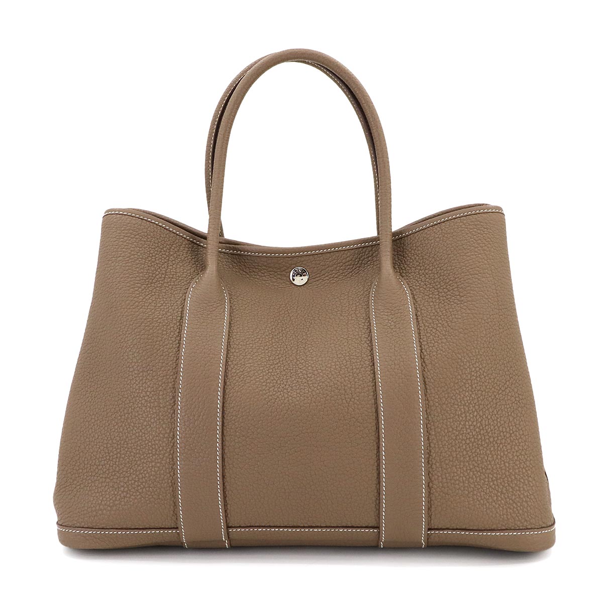 Garden Party 36 PM Tote Bag Negonda Leather Etoupe Purse