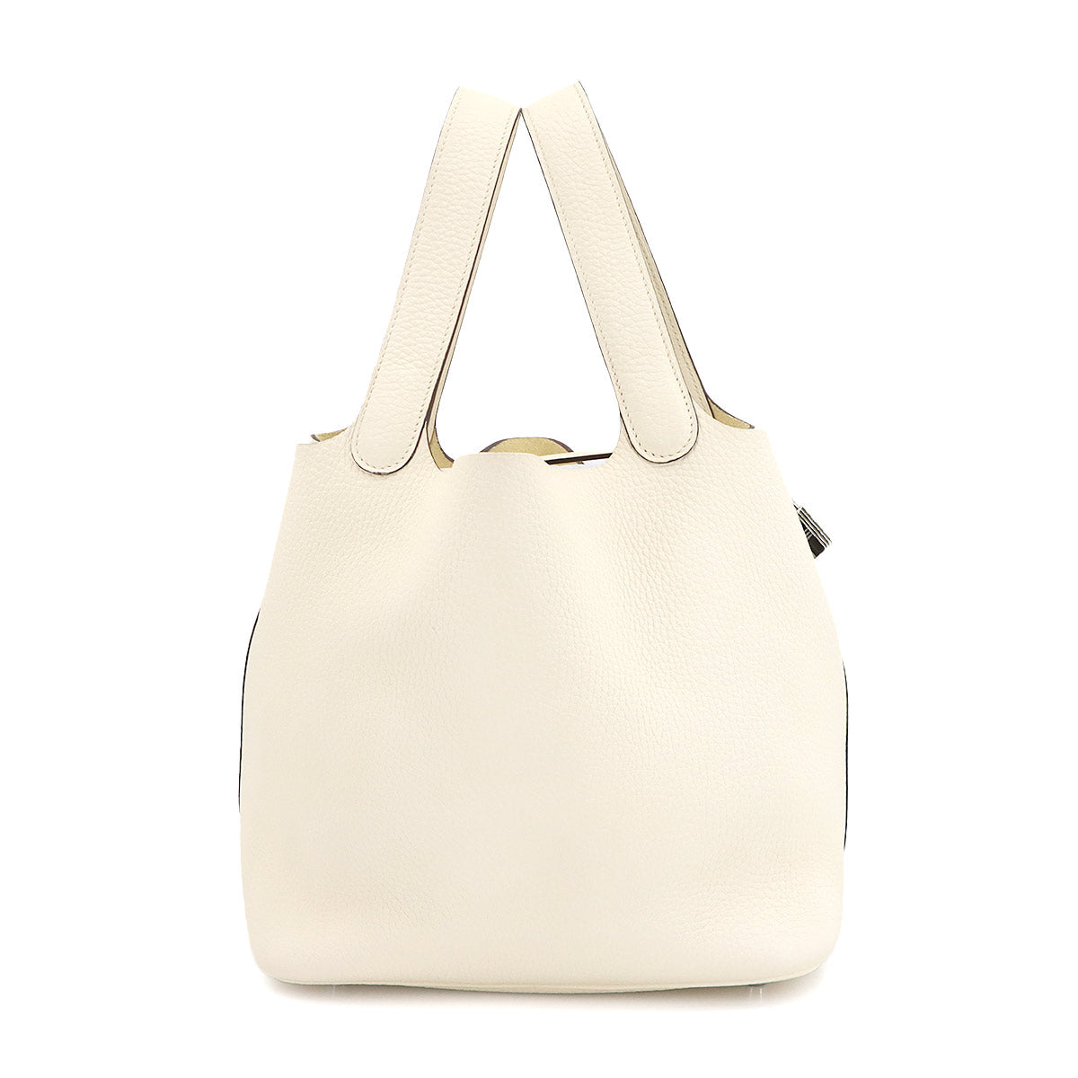 Picotin Lock MM Hand Bag Taurillon Clemence Nata Purse