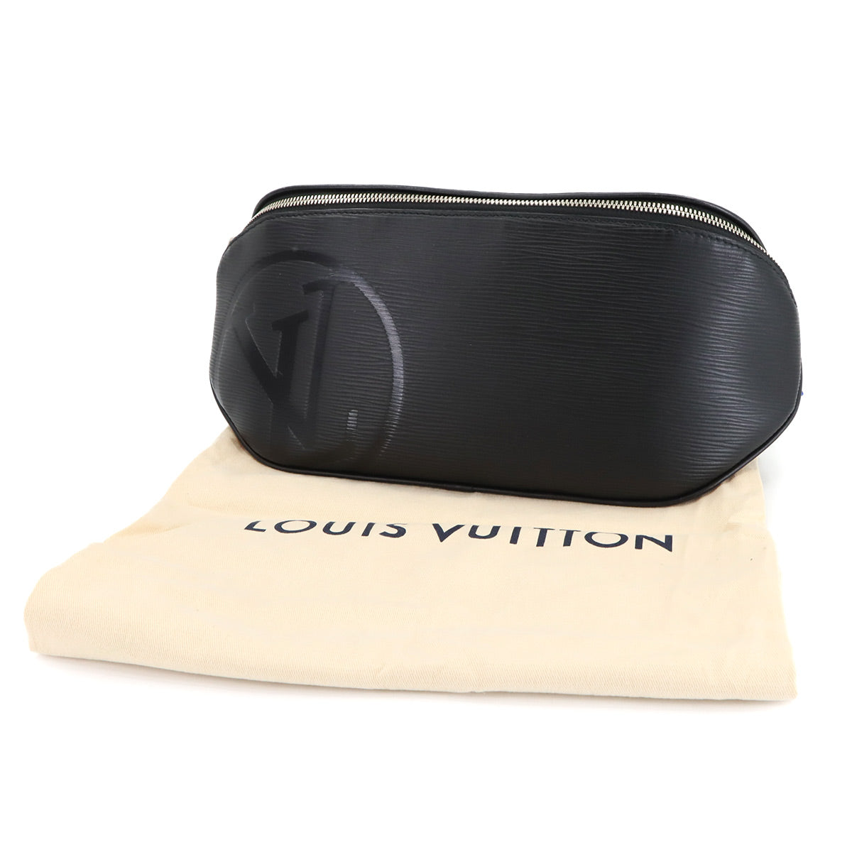Epi LV Circle BumBag Crossbody Bag Leather Noir M53300