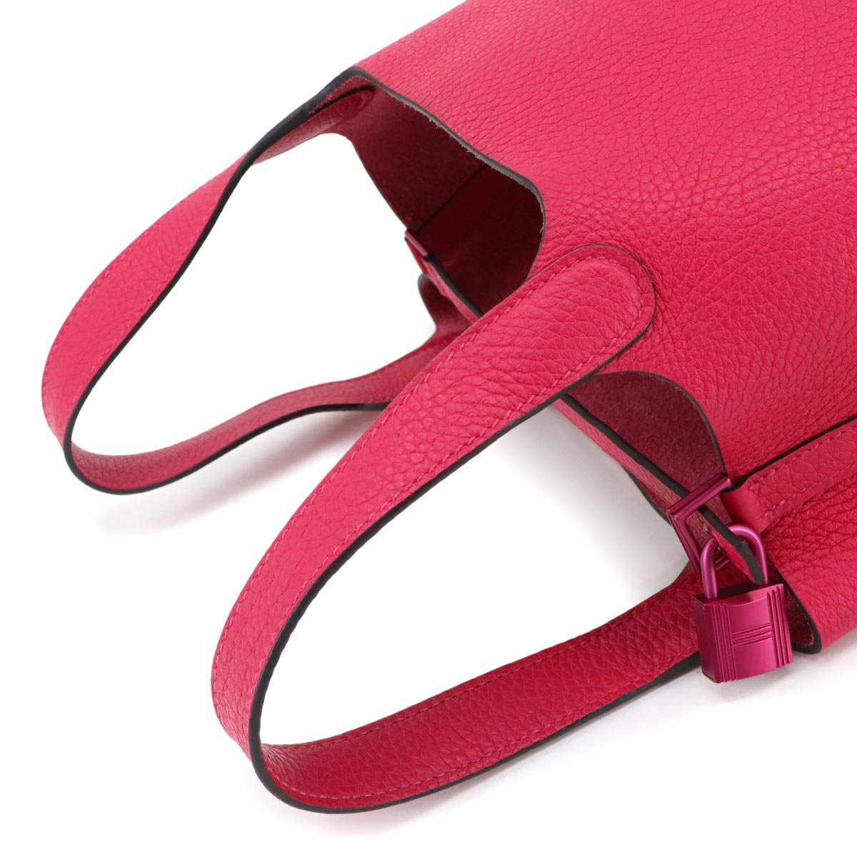 Picotin Lock PM Monochrome So Pink Hand Bag Rose Mexicoe