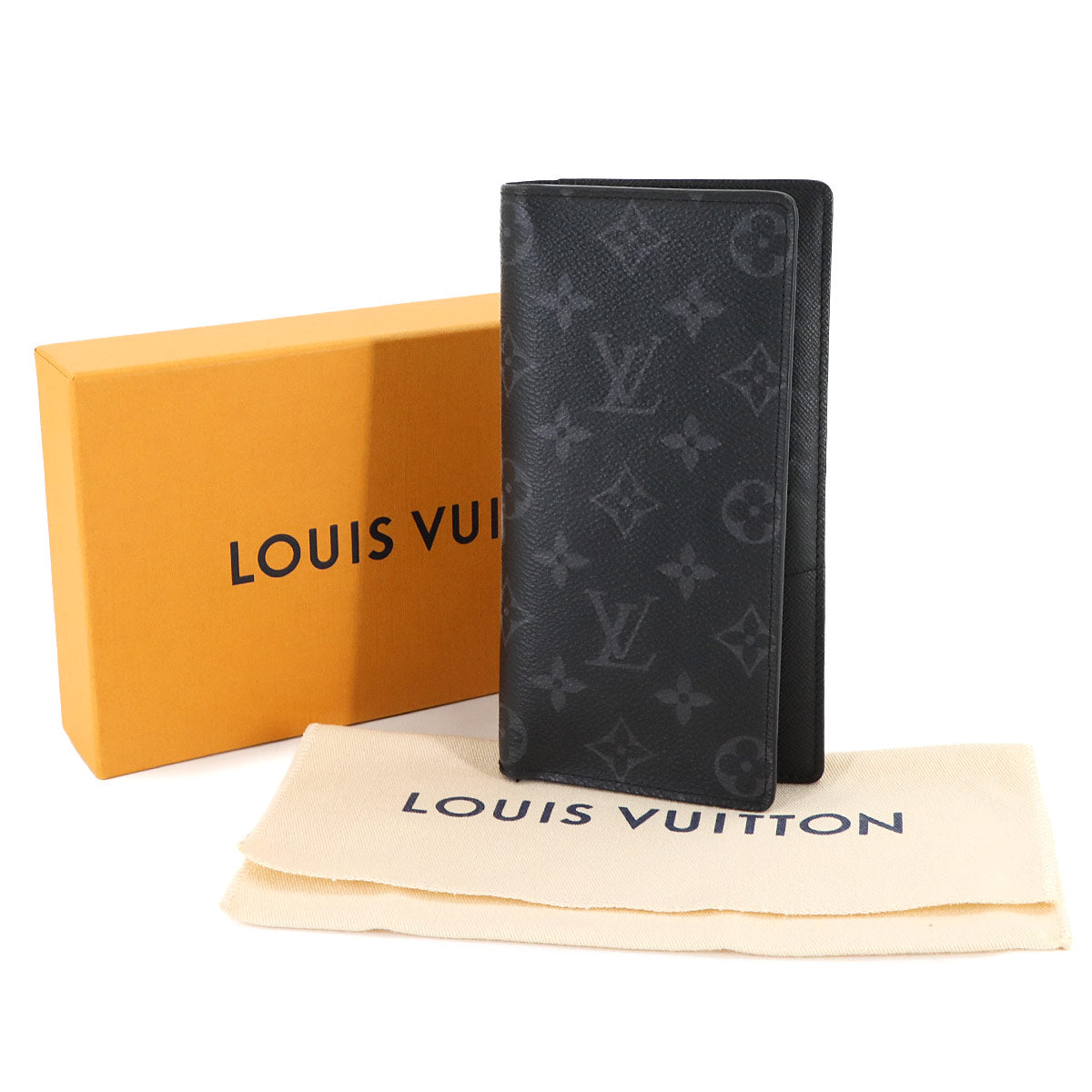 Monogram Eclipse Brazza Wallet Black M61697 Purse