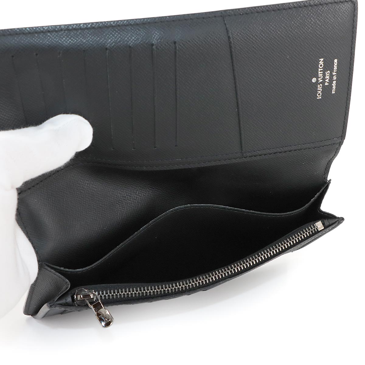 Monogram Eclipse Brazza Wallet Black M61697 Purse