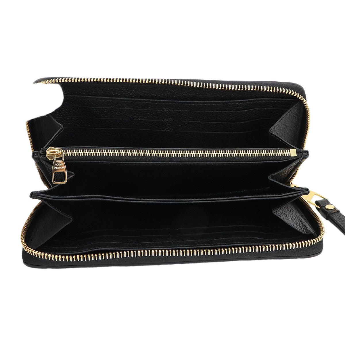 Monogram Empreinte Zippy Wallet Leather Noir M61864