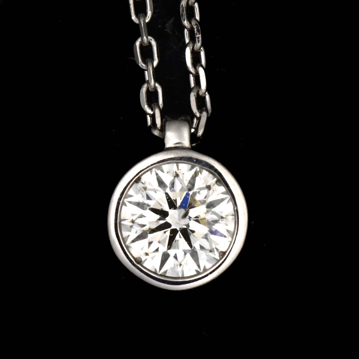 Diamond 0.217ct Necklace Pt Platinum