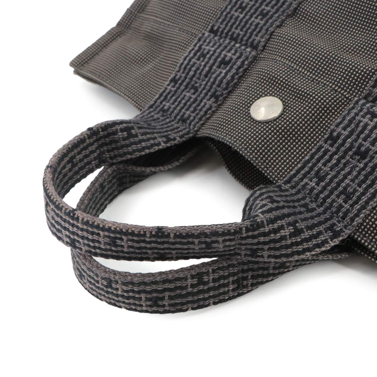 Herline tote PM Bag Canvas Gray Unisex Purse