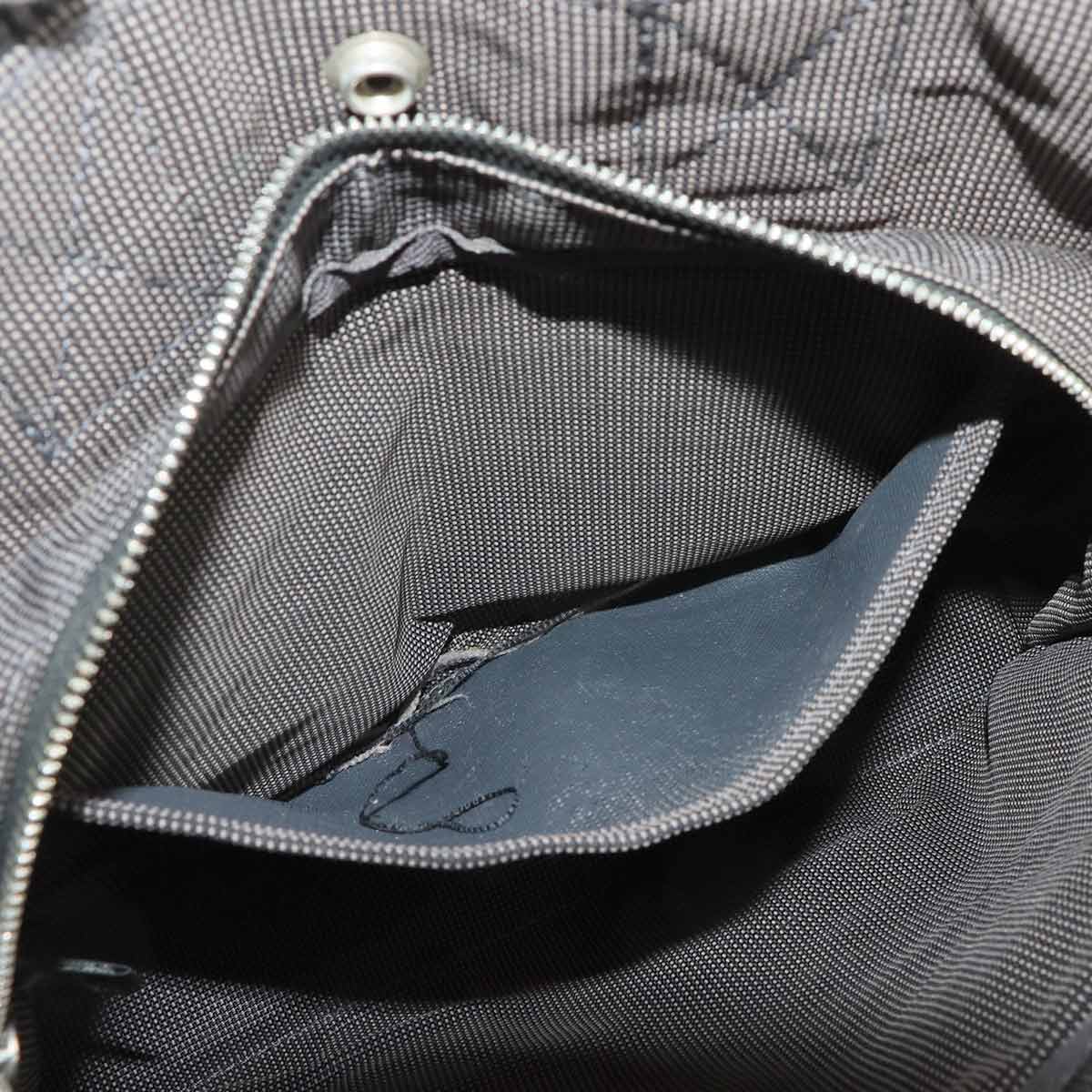 Herline tote PM Bag Canvas Gray Unisex Purse