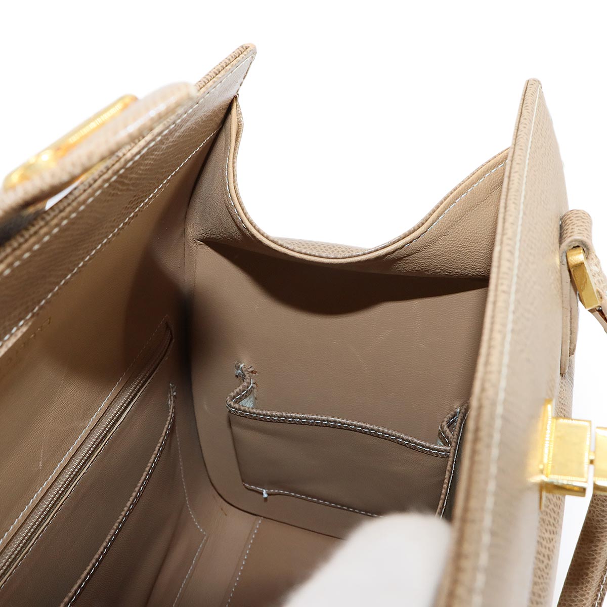 Orsay PM Hand Bag Leather Beige 30001SX0814