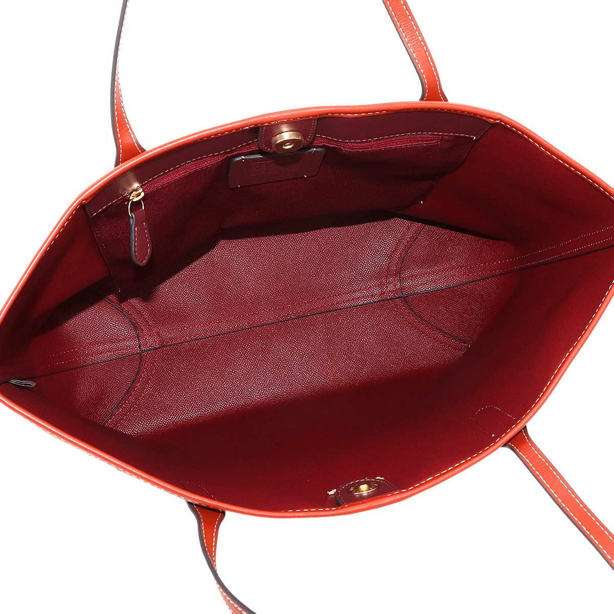 Peanuts City Tote Bag PVC Leather Snoopy Beige Multicolor Purse