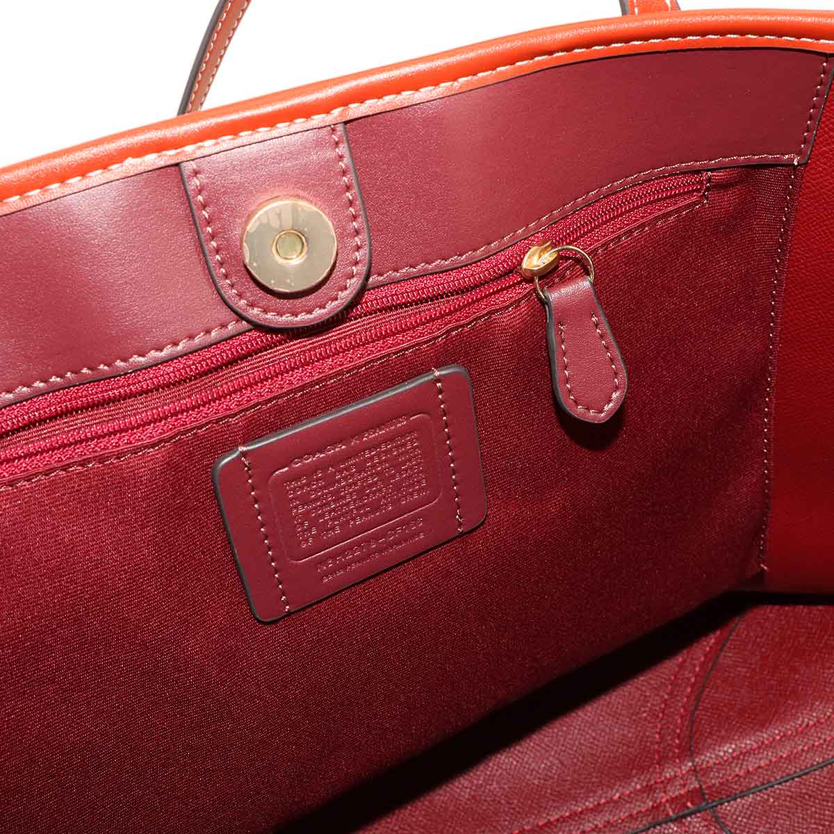 Peanuts City Tote Bag PVC Leather Snoopy Beige Multicolor Purse