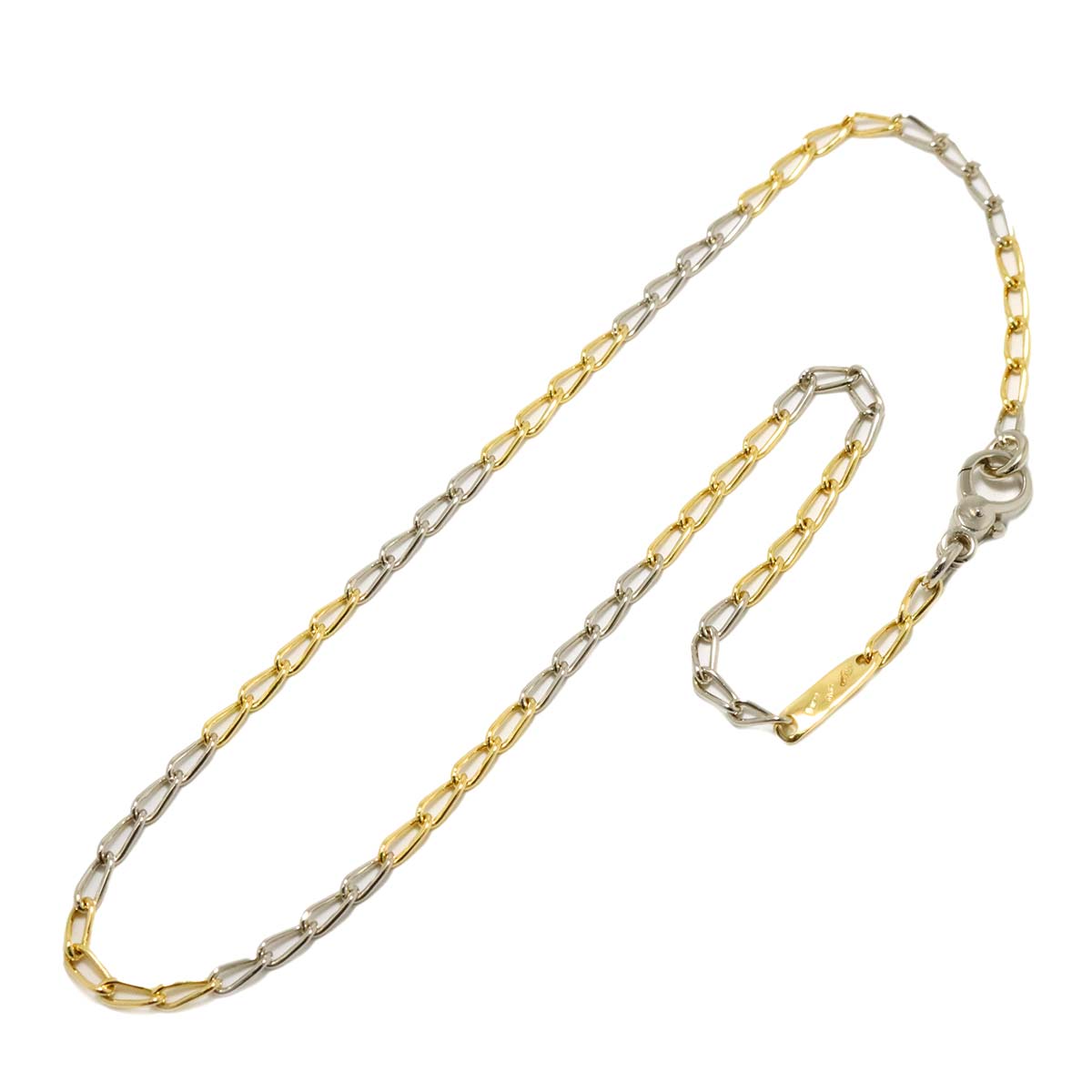 Chain Necklace 18K YG WG 750