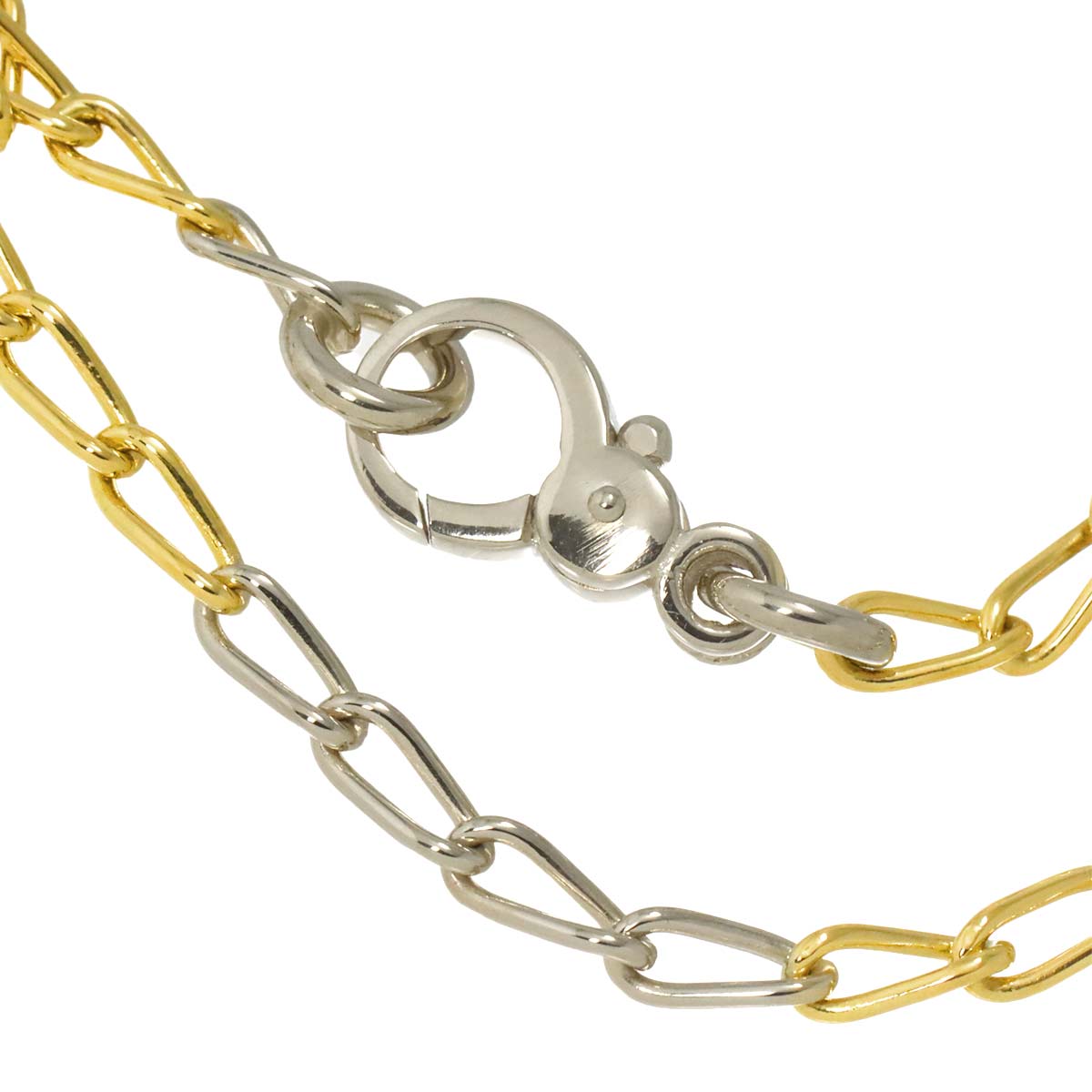 Chain Necklace 18K YG WG 750