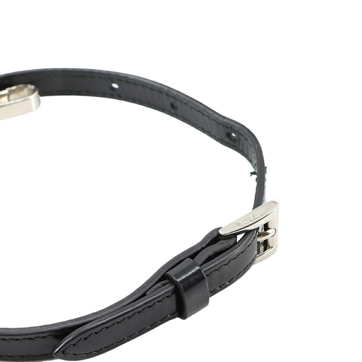 2way Hand Shoulder Bag Leather Black 1BA331 Purse