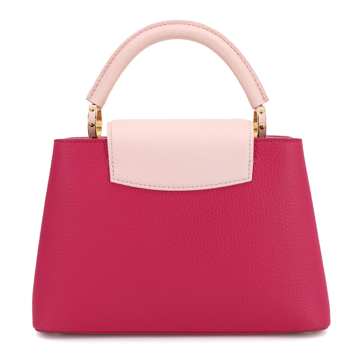 Capucines BB 2way Hand Shoulder Bag Taurillon Pink