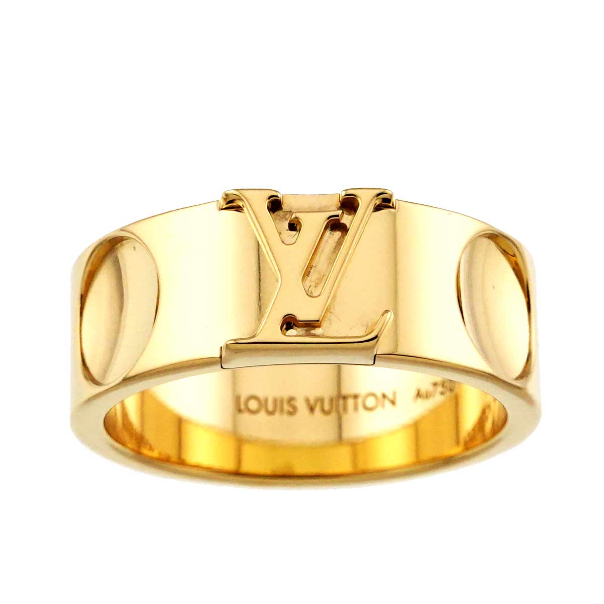 Large Empreinte Ring 18K YG 750 size60 8.5-8.75(US)