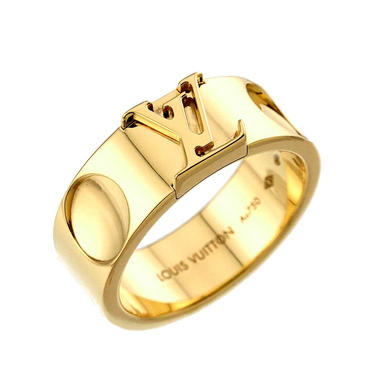 Large Empreinte Ring 18K YG 750 size60 8.5-8.75(US)