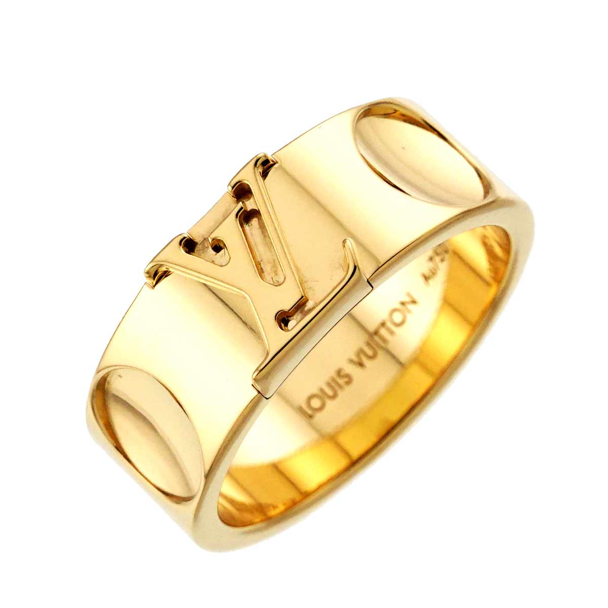 Large Empreinte Ring 18K YG 750 size60 8.5-8.75(US)