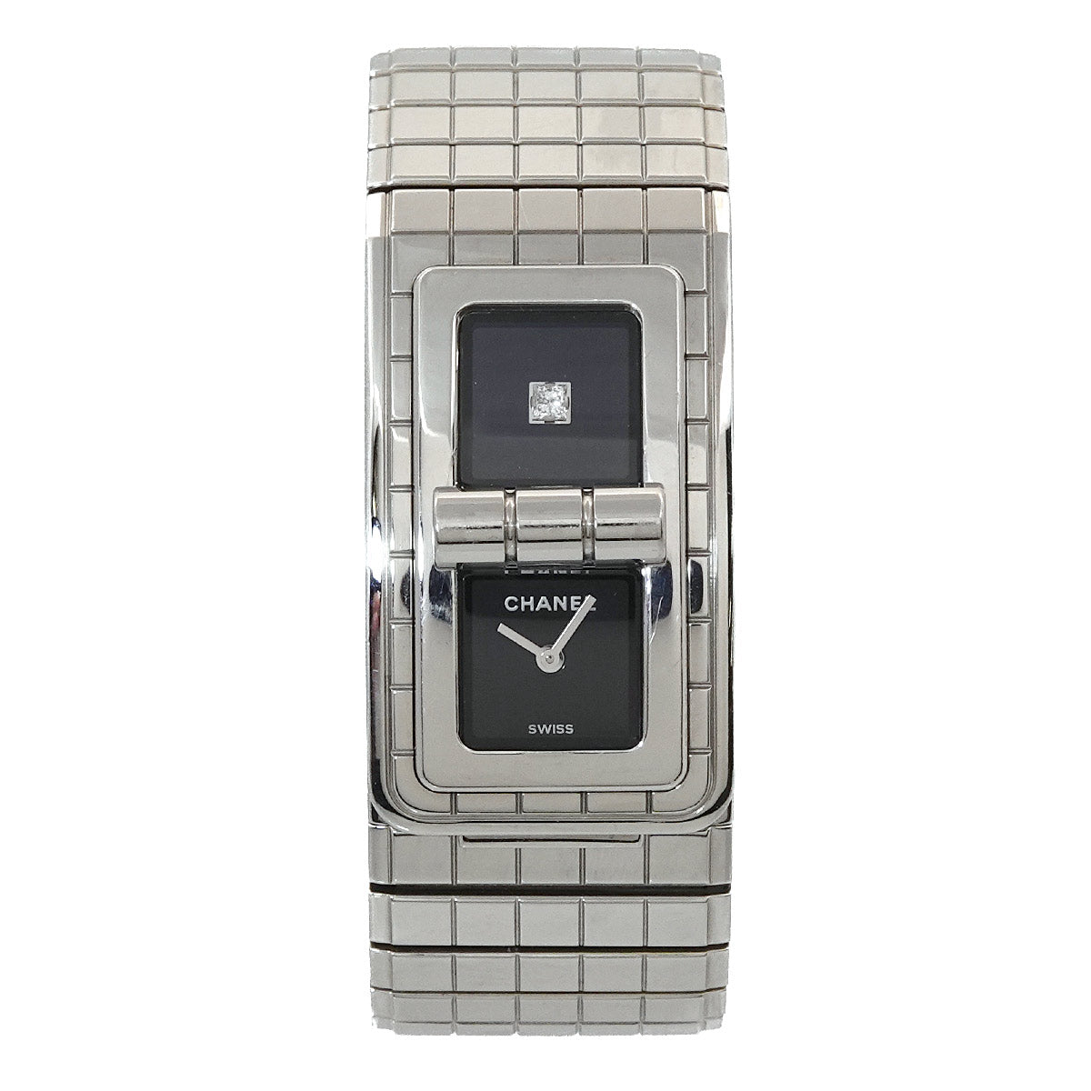 Code CoCo Diamond H5144 Quartz Black Dial Ladies Watch