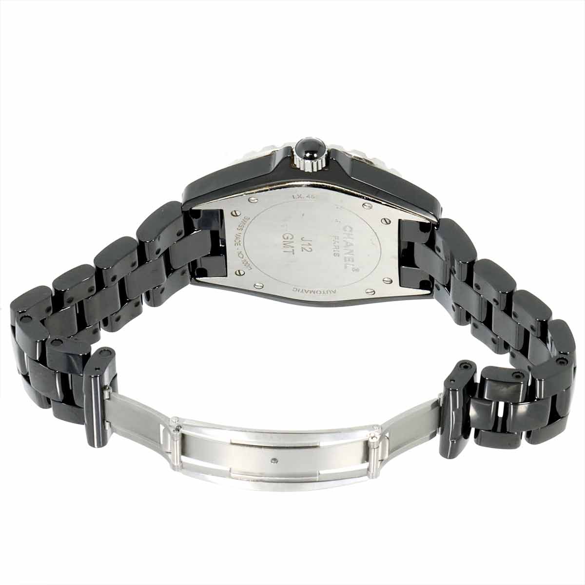 J12 GMT 41mm H2012 Mens Watch Date Black Ceramic Automatic