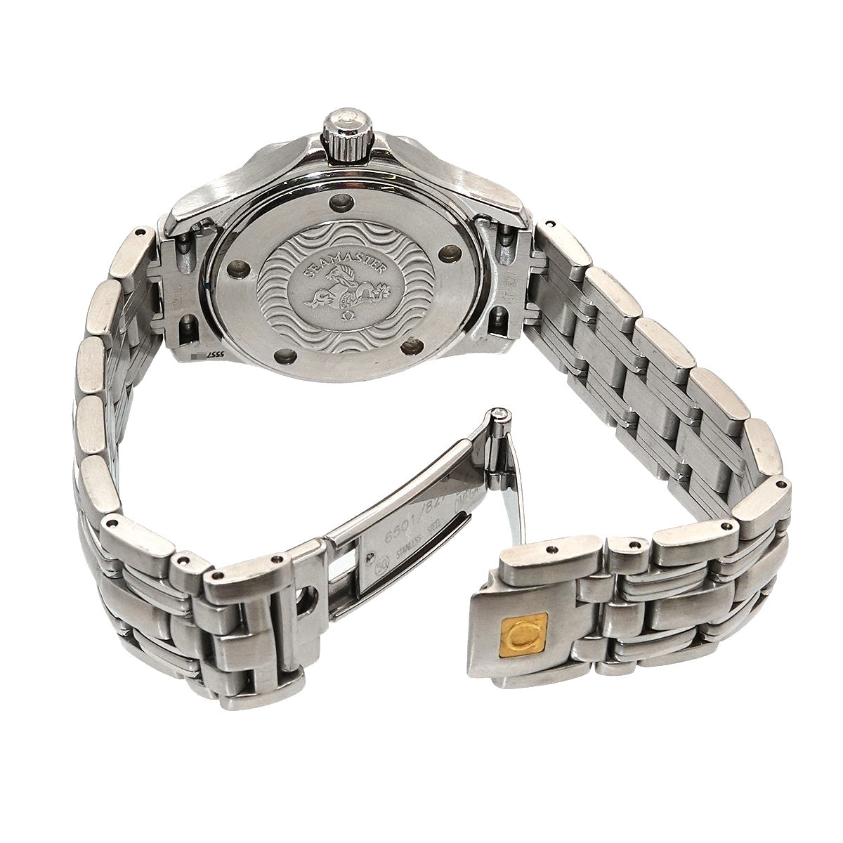 Seamaster Professional 2582 20 White Dial Quartz Mens Watch