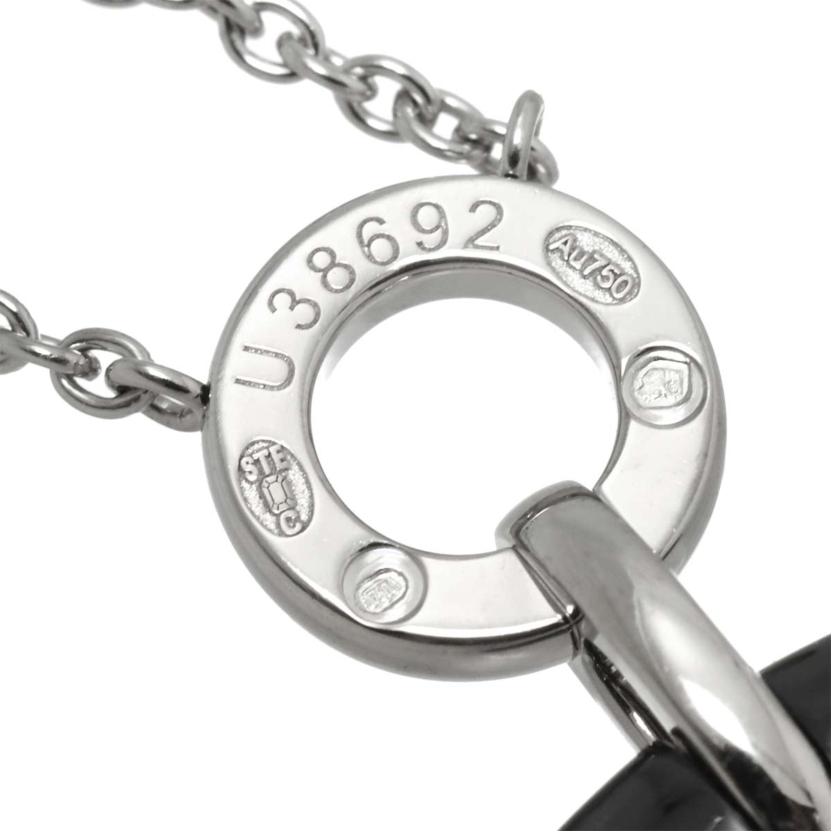 ULTRA Diamond Necklace Ceramic 18K White Gold 750