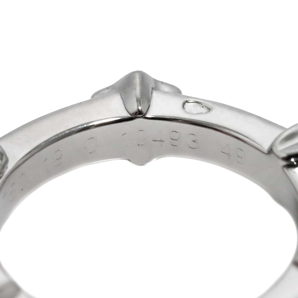 CHANEL Comet Diamond Ring 18K White Gold 750 size49 4.75-5(US)