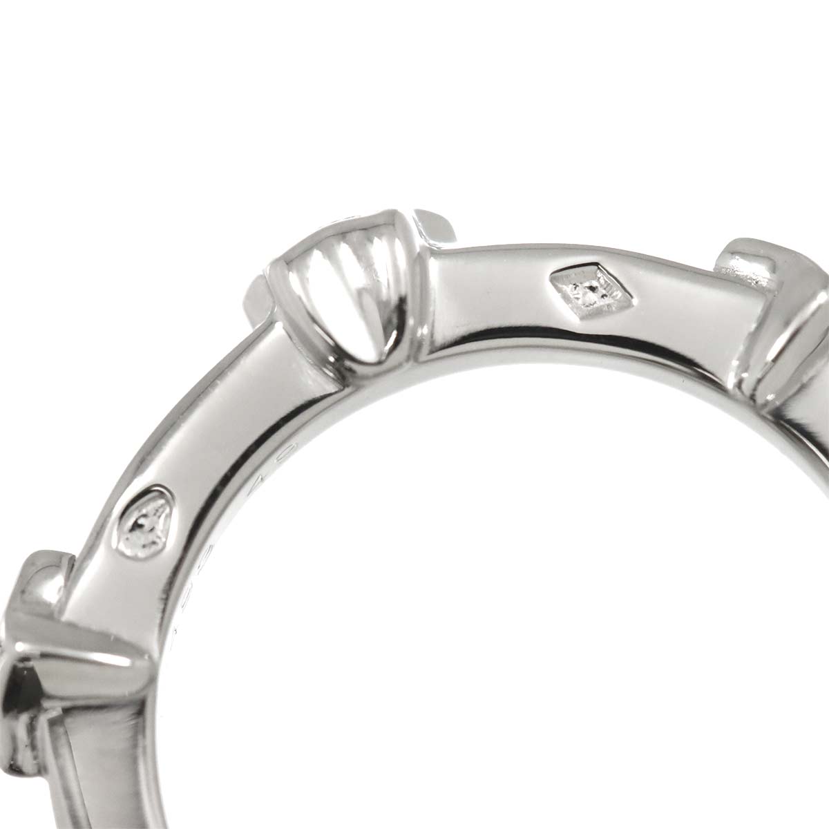 CHANEL Comet Diamond Ring 18K White Gold 750 size49 4.75-5(US)