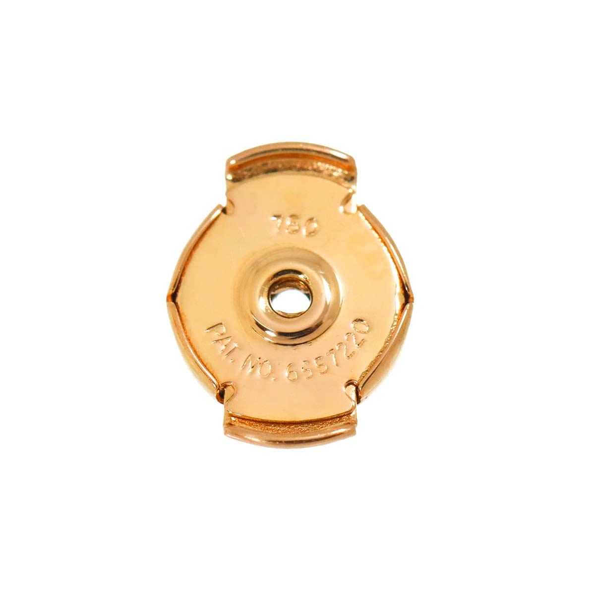 Rose des Vents Diamond Earrings Pierced 18K PG 750