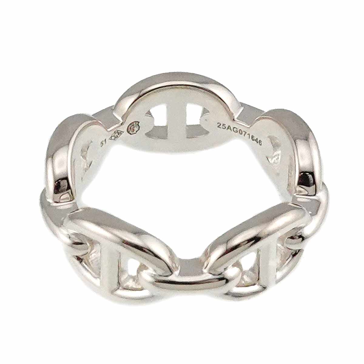Chaine dancre PM Ring Silver 925 Size51 5.5-5.75(US)
