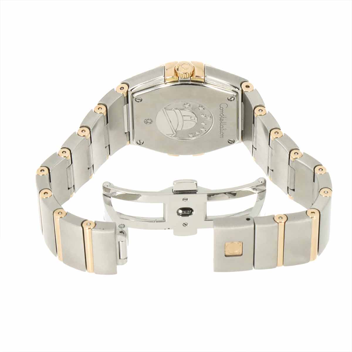 Constellation 123 25 27 60 53 001 K18PG Diamond Bezel Watch